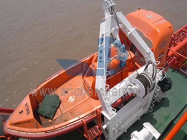 Жылдам құтқару қайығын іске қосу құрылғысы Davit