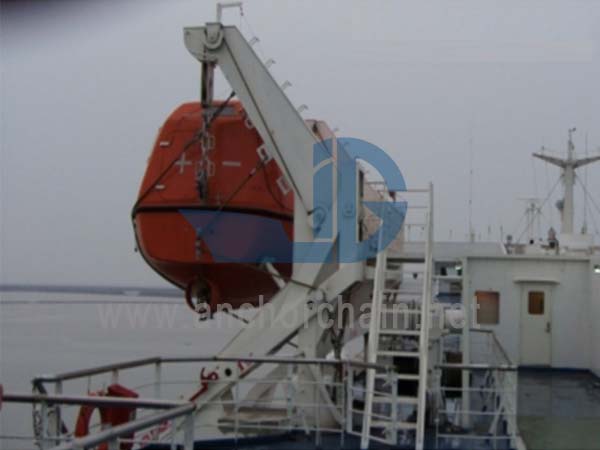 Гравитацияның үстіңгі домалау түрі Davit
