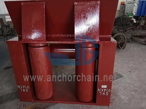 Көлденең роликті JIS F2026 Fairlead