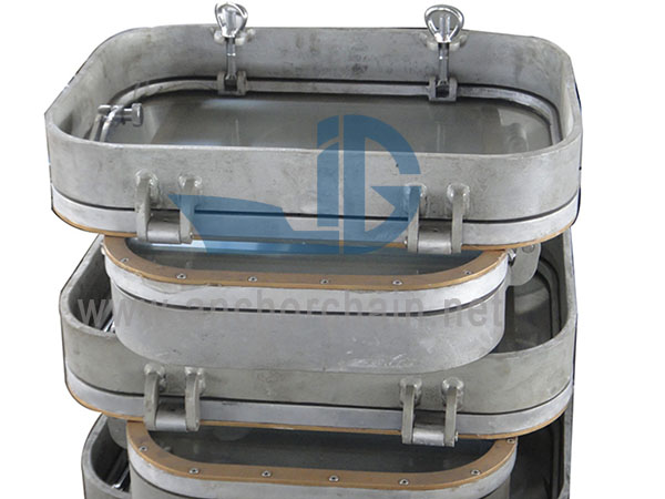 Marine A0 отқа төзімді төртбұрышты терезе